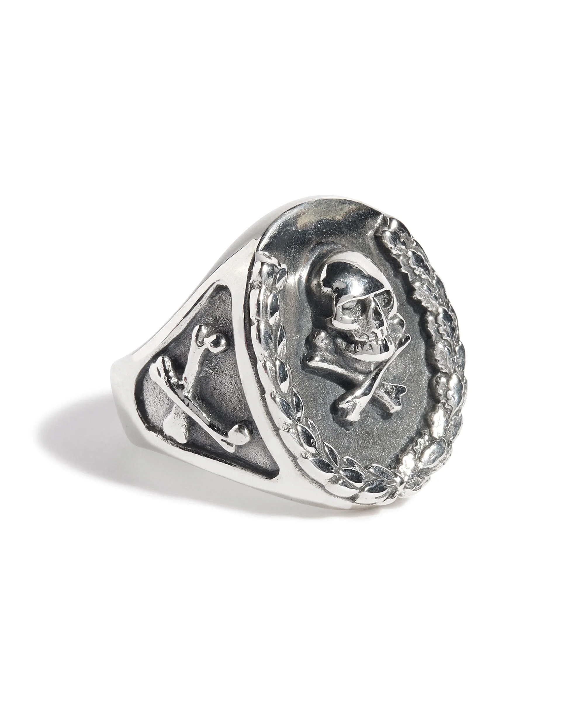 All Silver Wreath Ring - Image 3