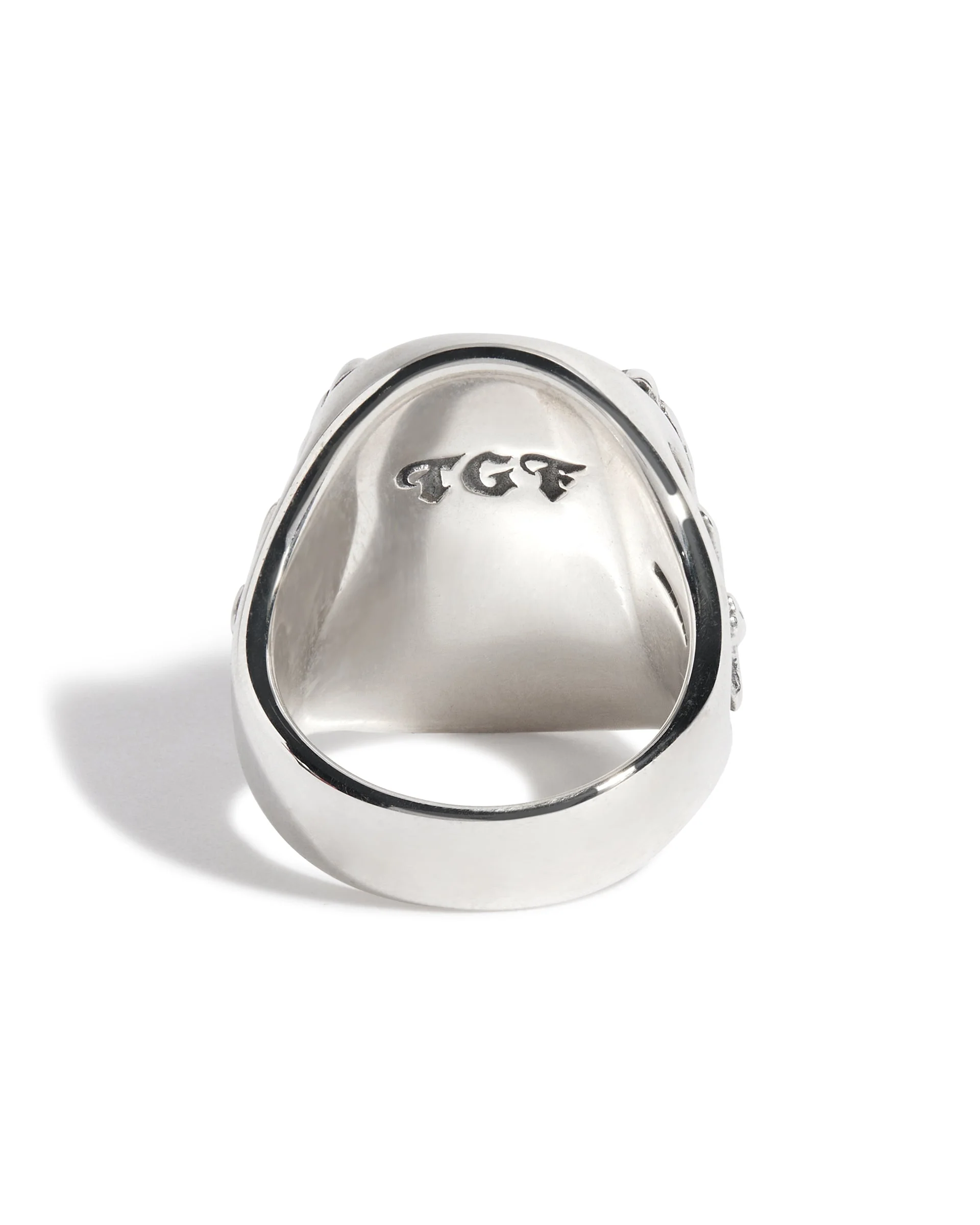 All Silver Wreath Ring - Image 4