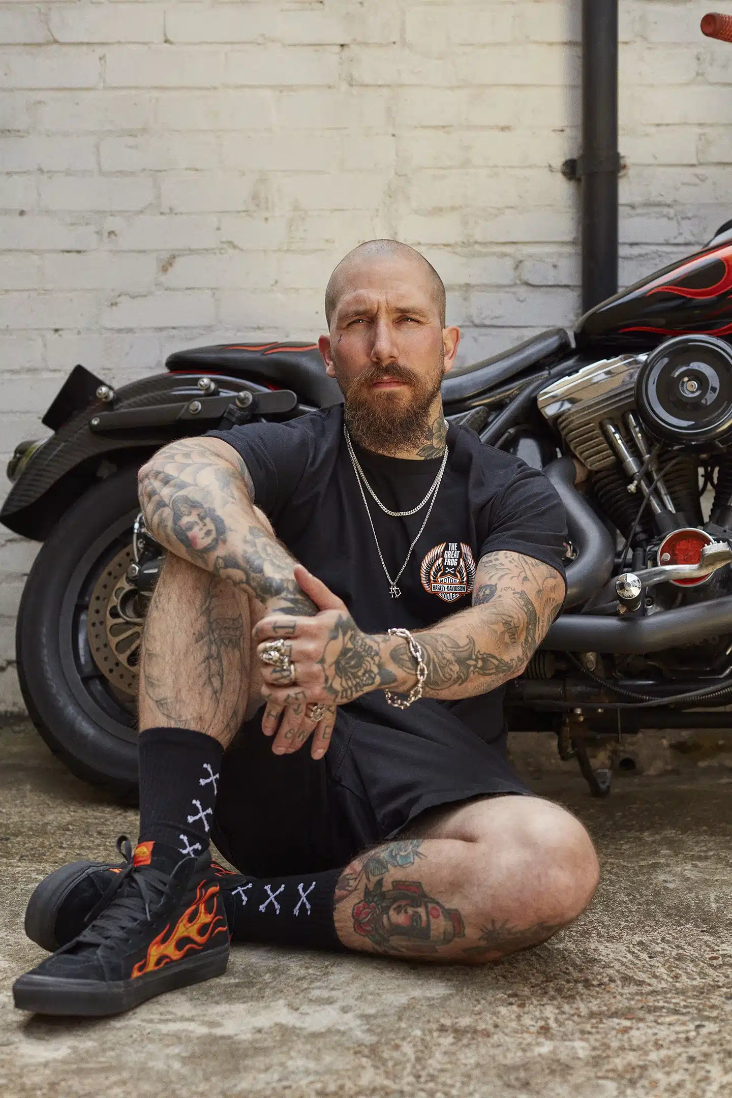 Official Harley Davidson x TGF 'GUARDIAN ANGEL' t-shirt - Image 3