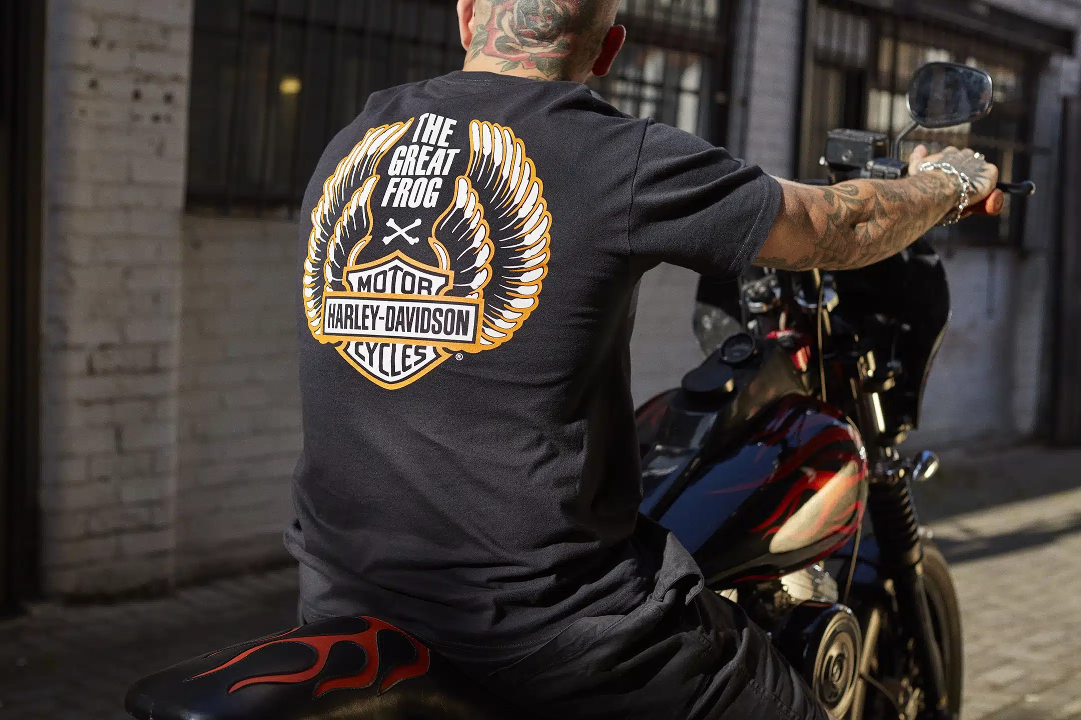 Official Harley Davidson x TGF 'GUARDIAN ANGEL' t-shirt - Image 4