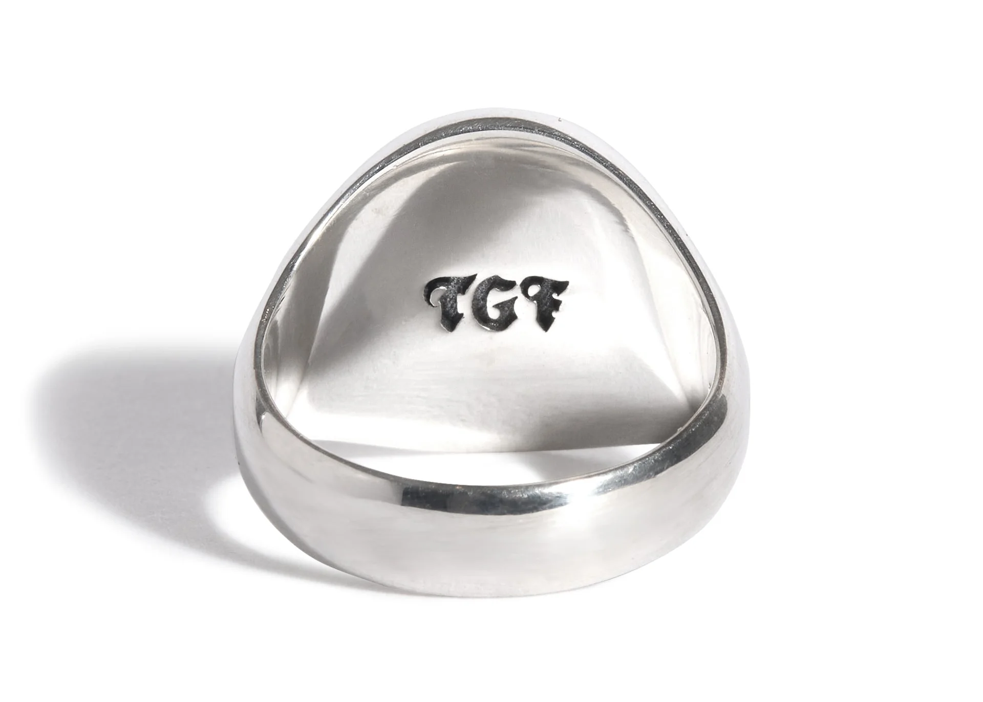 Small Moon Signet Ring - Image 5